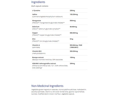 CanPrev Women's Thyroid Plus 90 Veggie Caps