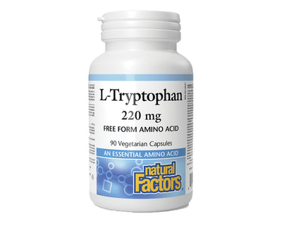 Natural Factors L-Tryptophan 220mg 90 Veggie Caps