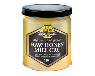 Dutchman's Gold Organic Raw Honey 330g
