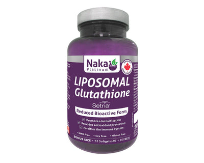Naka Platinum Liposomal Glutathione 75 Softgels