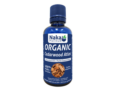 Naka Platinum Organic Cedarwood Oil 50mL