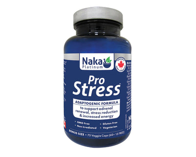 Naka Platinum Pro Stress 60+15 Veggie Caps