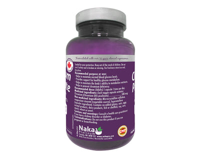 Naka Platinum Chromium Picolinate 500mg 90+30 Veggie Caps
