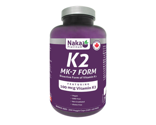 Naka Platinum K2 240+60 Veggie Caps