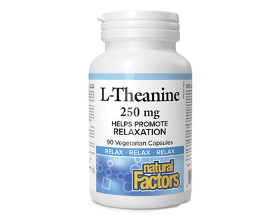Natural Factors L-Theanine 250mg 90 Veggie Caps