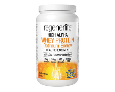 Natural Factors RegenerLife Whey Protein Vanilla 885g