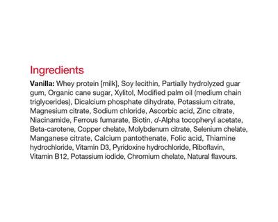 Natural Factors RegenerLife Whey Protein Vanilla 885g