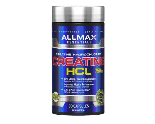 Allmax Creatine HCL 750mg 90 Capsules