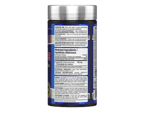 Allmax Creatine HCL 750mg 90 Capsules