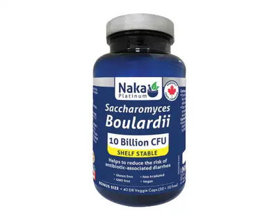 Naka Platinum Saccharomyces Boulardii 30+10 Veggie Caps