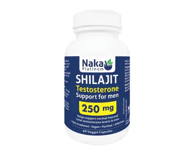 Naka Platinum Shilajit 250mg 60 Veggie Caps