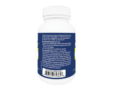 Naka Platinum Iron Max 150mg 30 Veggie Caps