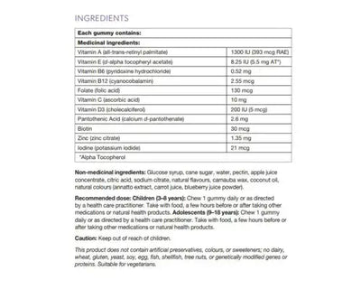 Preferred Nutrition Children’s Multivitamin Citrus & Raspberry 180 Gummies