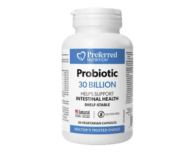 Preferred Nutrition Probiotic 30 Billion 30 Veggie Caps