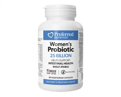 Preferred Nutrition Women's Probiotic 25 Billion 30 Veggie Caps