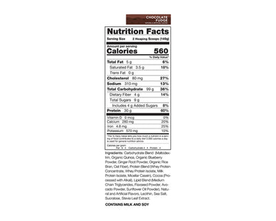 Rivalus Clean Gainer Chocolate Fudge 5 lbs