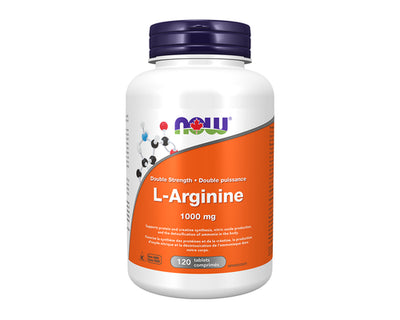 NOW L-Arginine 1000 mg 120 Tablets