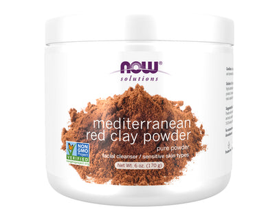 NOW Mediterranean Red Clay Powder 170g