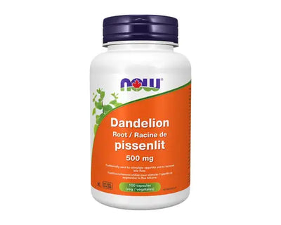 NOW Dandelion Root 500mg 100 Veggie Caps