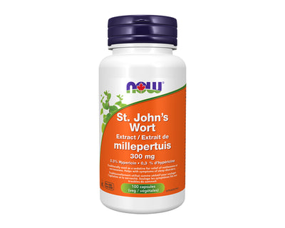 NOW St. John's Wort Extract 300mg 100 Veggie Caps