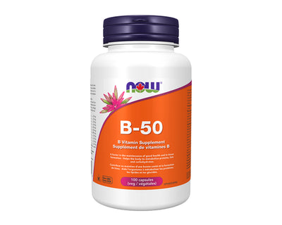 NOW Vitamin B-50 100 Veggie Caps