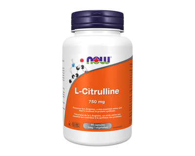 NOW L-Citrulline 750 mg 90 Veggie Caps