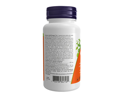 NOW Kava Kava 250 mg 60 Veggie Caps