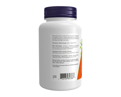 NOW Tart Cherry 500mg 90 Veggie Caps