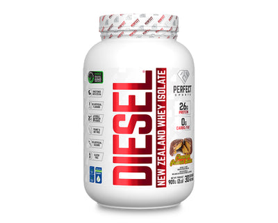 Perfect Sports Diesel New Zealand Whey Protein Isolate Chocolate Peanut Butter 2lbs