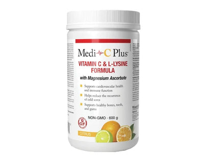 Medi C Plus With Magnesium Ascorbate Citrus Powder 600g