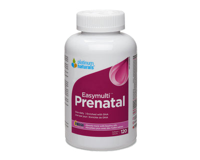 Platinum Naturals Easy Multi Prenatal 120 Softgels