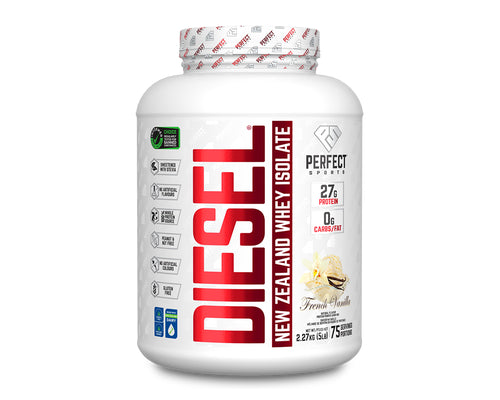 IN STORE! Perfect Sports Diesel New Zealand Whey Protein Isolate 5lbs