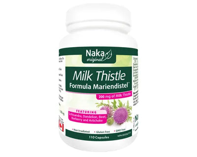 Naka Milk Thistle 110 Capsules