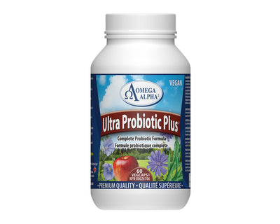 Omega Alpha Ultra Probiotic Plus 60 Veggie Caps