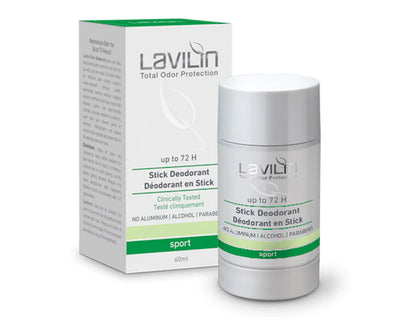 Lavilin Deodorant Stick 72 Hour Sport 60mL